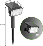 LANSOW Solar Spot Lights Outdoor Color Changing, Christmas Landscape Spotlights - Image 7