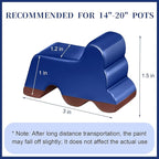 Kigeli 6 Pcs Resin Garden Pot Feet - Image 2
