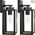 Outdoor Wall Light Fixtures, Exterior Waterproof Wall Lanterns, Bronze Porch by BringYouBrightFuture