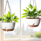 12 Inch Hanging Baskets for Plants Outdoor, Hanging Planters for Indoor Outdoor - Image 7