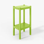 WestinTrends Malibu 36" Outdoor Adirondack HDPE 2-Tier Patio Side Table - Image 10