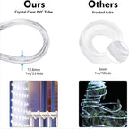 50ft 360 LED Rope Lights Outdoor, Connectable and Flexible Tube Lights - Image 4