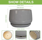 G EPGardening Ceramic Plant Pots - Image 3