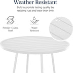 Best Choice Products 3-Piece Patio Dining Set, Bar Height, Outdoor Bistro Set - Image 5