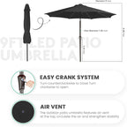 JEAREY 9FT Outdoor Patio Umbrella - Image 3
