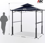 ABCCANOPY 8x5 Grill Gazebo - Image 4