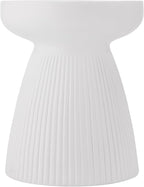 Christopher Knight Home Luce Round Side Table, Outdoor Concrete End Table - Image 6