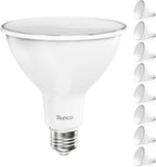 Sunco Lighting 8 Pack PAR38 LED Flood Light Outdoor Bulb, Waterproof Bright by SuncoLighting