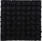 Ogrmar 64 Pockets Vertical Wall Garden Planter Plant Grow Bag by Ogrmar