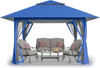 CROWN SHADES 13x13 Pop Up Gazebo, Canopy Tent, Gazebos on Clearance by CrownShades