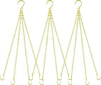 garini 3 Pack, 23 Inch Hanging Baskets Chain, Bird Feeders and Lanterns by garini