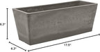 Arcadia Garden Products PSW U45CT Plastic/Stone/Wood Composite Simplicity - Image 7