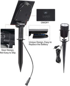 T-SUN Solar Spotlights, Outdoor LED Solar Lights, Waterproof Auto ON/Off Solar - Image 4