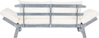 Safavieh PAT6745A Outdoor Collection Tandra Grey Modern Contemporary Daybed Day - Image 9