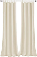 Elrene Home Fashions Matine Weatherproof Tab-Top Indoor/Outdoor Solid Color - Image 4