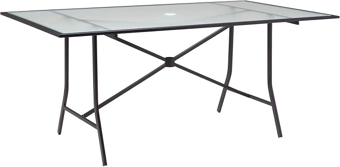 Hanover Lavallette 7-Piece Outdoor Dining Set, Modern Patio Dining Set - Image 3