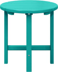 WestinTrends Dylan Adirondack Round Outdoor Side Table by WestinTrends
