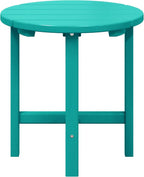 WestinTrends Dylan Adirondack Round Outdoor Side Table by WestinTrends