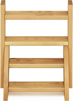 Furinno TIOMAN Plant Stand Indoor Outdoor, Tabletop Mini Ladder Planter Stand - Image 6