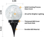 Solar Globe Lights Outdoor Waterproof-Solar Balls - Image 3