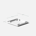 Veradek Nobleton Indoor/Outdoor Wide Square Planter - Image 9