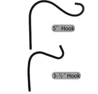 Cast Iron Plant Hooks for Hanging Baskets Indoor, Heavy Duty Plant Hangers - Image 3