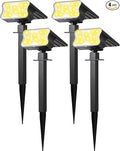 HGGH Solar Lights Outdoor Waterproof IP67, 60 LED 3 Lighting Modes Solar Spot by Home
