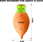 Ollas Plant Watering Globes. 2 Pcs Self Watering Planter Insert. Terracotta - Image 2