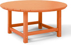 WestinTrends Malibu Low Outdoor HDPE Round Patio Coffee Table - Image 7