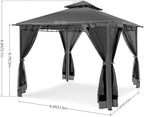 COBIZI Gazebo 10x10 Heavy Duty Gazebos - Image 4