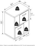 Furinno Viola Storage Shelf, 4-Tier Storage Rack - Image 3