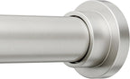 Amazon Basics No Drill Adjustable Indoor Outdoor Tension Curtain Rod, 54-90" by AmazonBasics