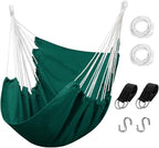 Hommtina Hammock Chair Hanging Rope Swing, Max 300 Lbs Hanging Chair by Hommtina