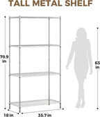 Large Plant Shelf Indoor Plant Stand Outdoor 4 Tier - Image 4