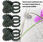 Decorative Metal Plant Trellis for Indoor Potted Plants – Leaf Shape Vine - Image 4