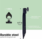 Outdoor Metal Stakes for Ground, Garden Stakes for Lights, Used for Replacement - Image 2