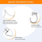 6PCS Retractable Plant Pulley Hanger - Image 5