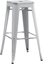 AC Pacific 30” Metal Backless Barstool Set of 2 – Country Rustic Style - Image 4
