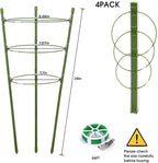 4 Pack Plant Support Tomato Cages - Image 2