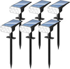 DINGLILIGHTING Solar Lights Outdoor Waterproof: IP65 Led Spot Light Decorations by DINGLILIGHTING