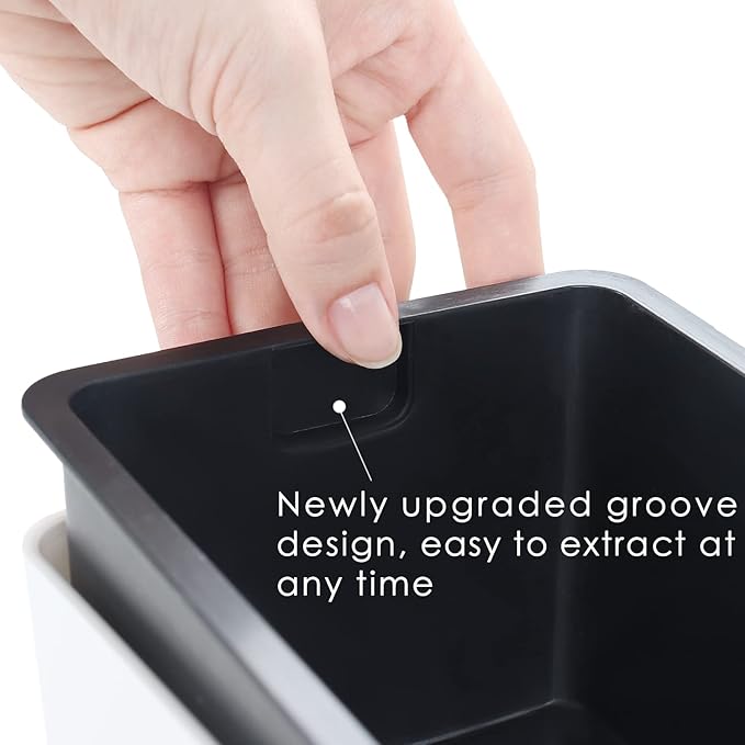 GardenBasix Elongated Self Watering Planter Pots 2-Pack Window Box 5.5 x 16 - Image 2