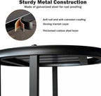Plant Stand Indoor Outdoor, 13 Inch Tall Metal Plant Stands Riser, Heavy Duty - Image 3
