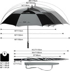 G4Free 47/54/62/68/72 Inch Automatic Open Golf Umbrella Oversize Extra Large - Image 7