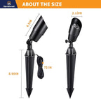 Gardenreet Black Brass Landscape Lighting Kit - Image 6