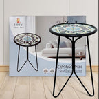LIFFY Outdoor Side Table, Home Decorative Plant Stand & End Table Outside - Image 5