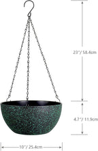 10inch Hanging Planters for Outdoor Indoor Plants - Image 2