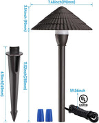 LEONLITE Low Voltage Landscape Lights, 3W 12V Pathway Lighting Wired, IP65 - Image 7