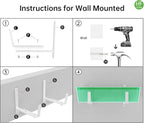 HFHOME Set of 6 Adjustable Window Planter Box Brackets, Planter Shelving - Image 7