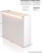 GSK White Metal Planter Box - Image 5
