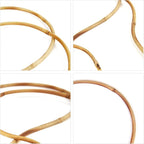 Plant Trellis Indoor 16in, Loop-Shaped Bamboo Trellis - Image 7